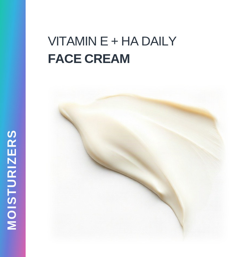 Formula: Vitamin E + HA Daily Face Cream